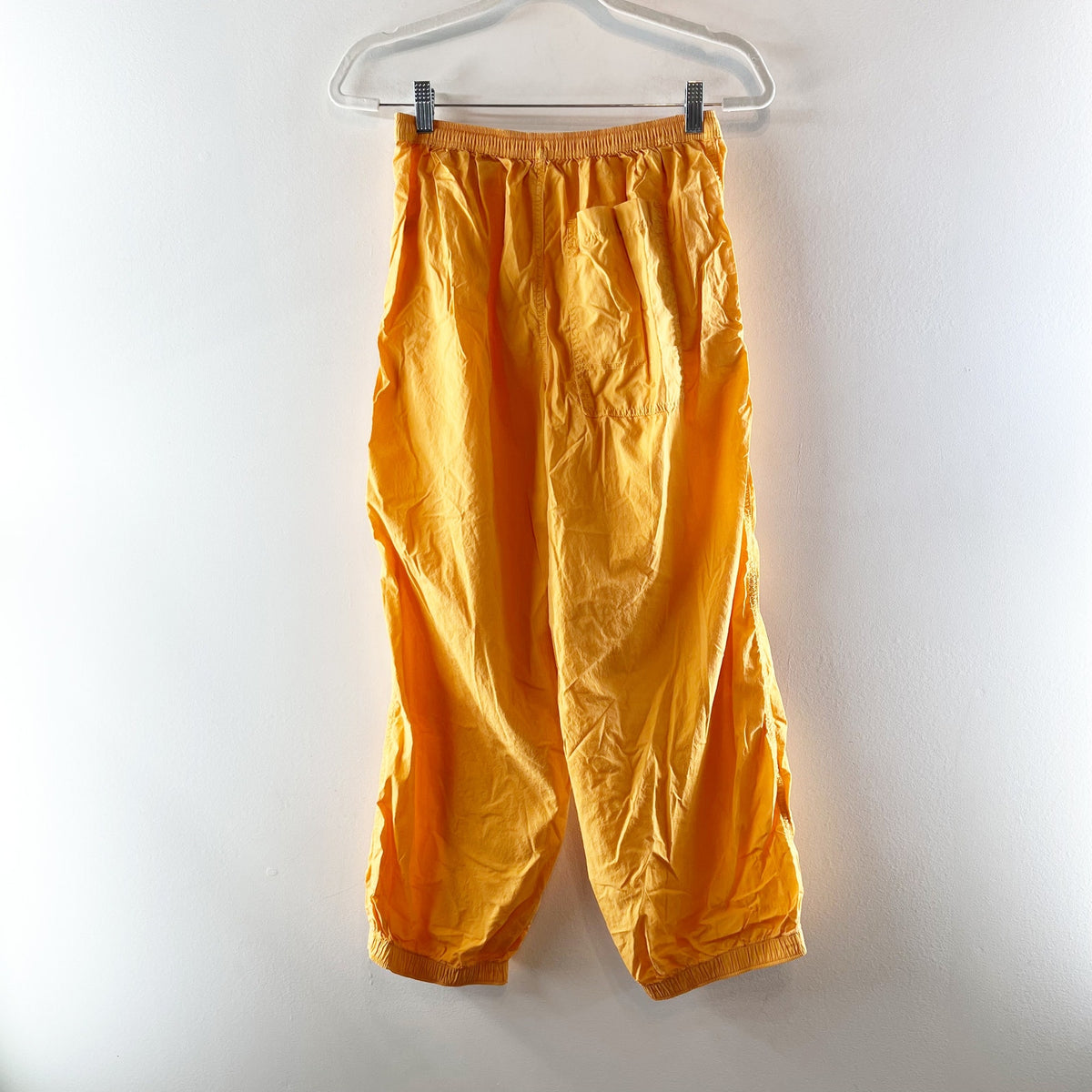 Aerie High Rise Baggy Lightweight Cargo Pants Orange Small