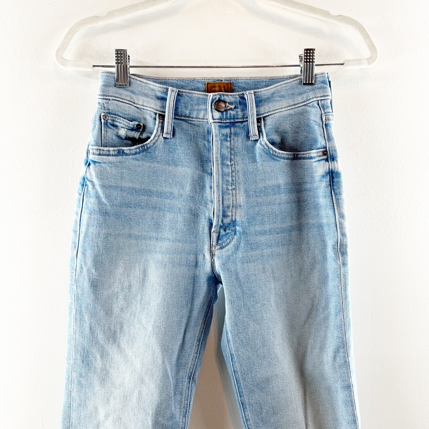 Mother The Tripper Ankle Straight Leg jeans Ripe For The Squeeze Blue 26 / 2