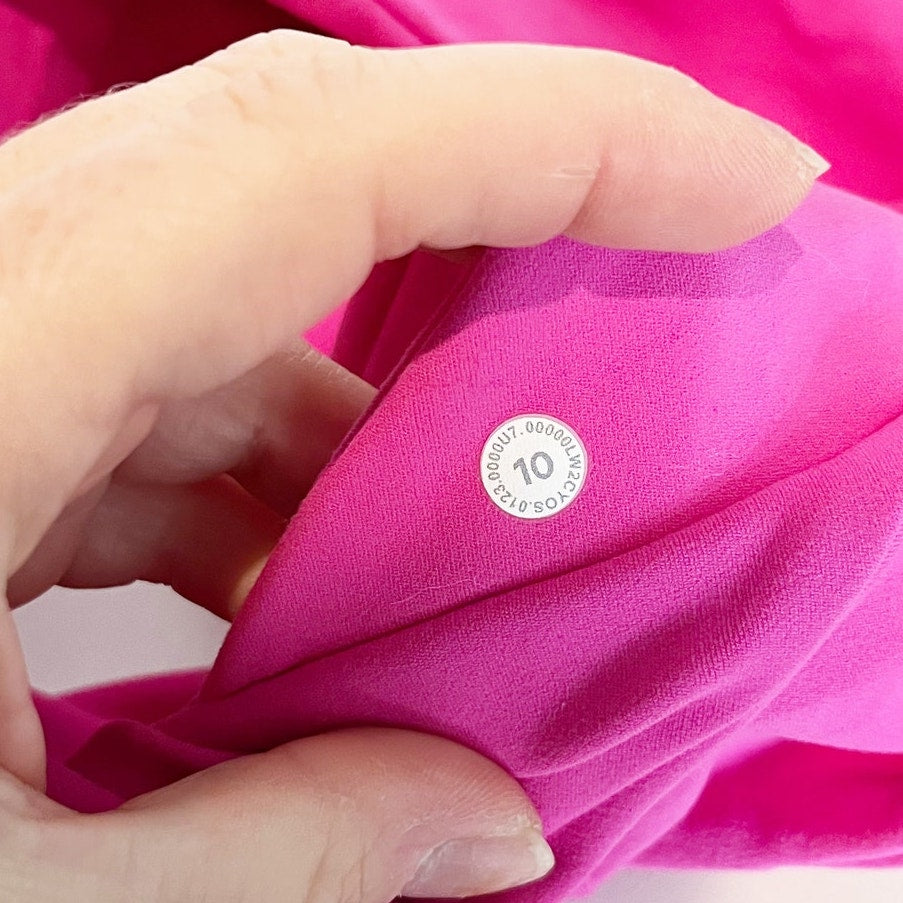 Lululemon Align Reversible Sports Bra Light Support A/B Cup Sonic Pink 10