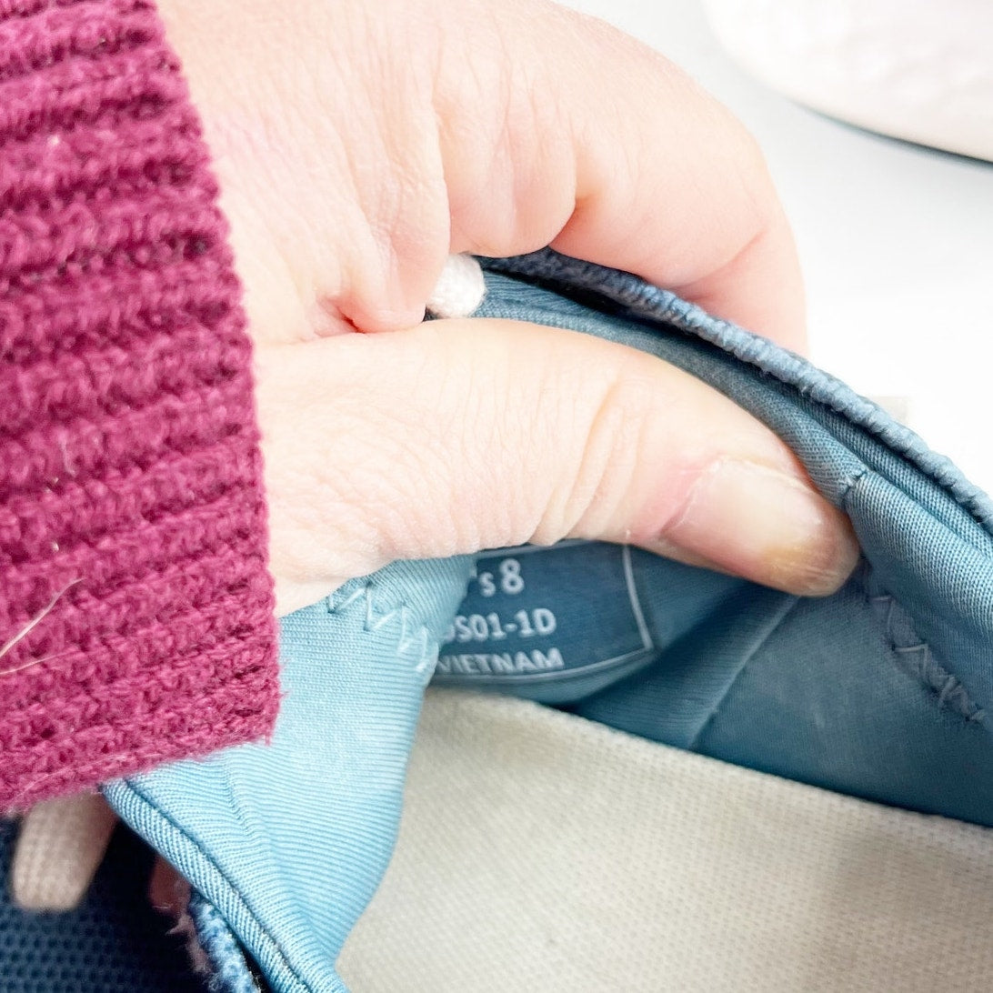 Kizik Athens Comfort Sneakers Shoes Deep Sea Blue Women's 8