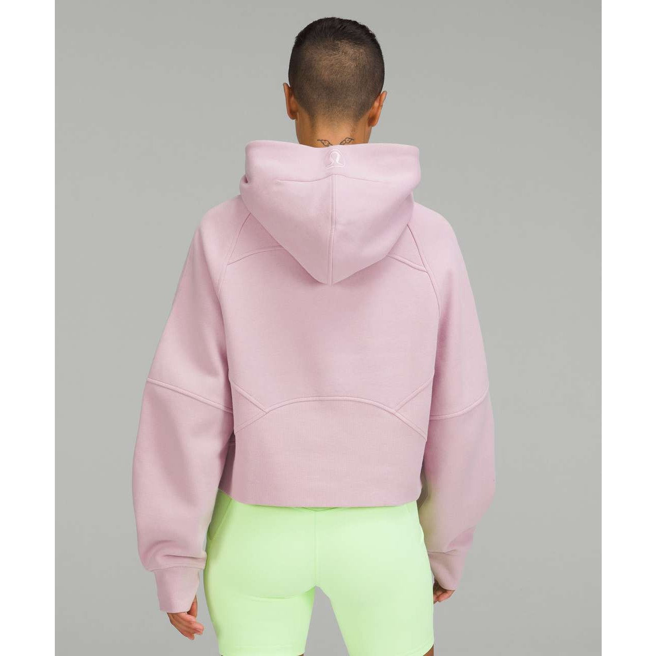 Lululemon Scuba Oversized Half-Zip Hoodie Sweatshirt Pink Peony XL / XXL