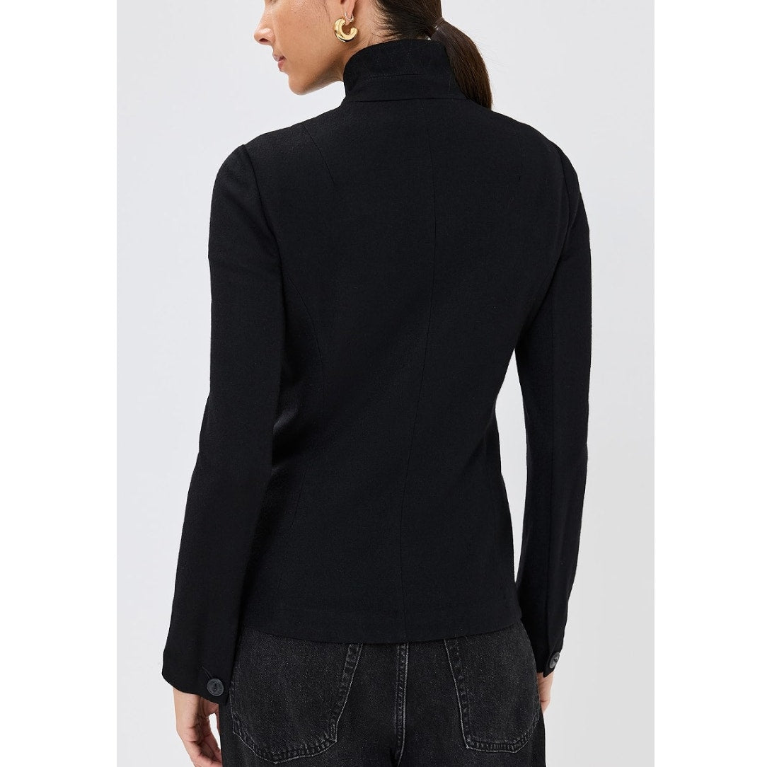 Rag & Bone Slade Wool Blazer Jacket Black 4