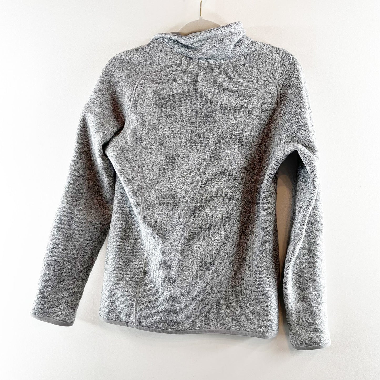 Patagonia Better Sweater 1/4 Zip Fleece Pullover Jacket Gray Medium