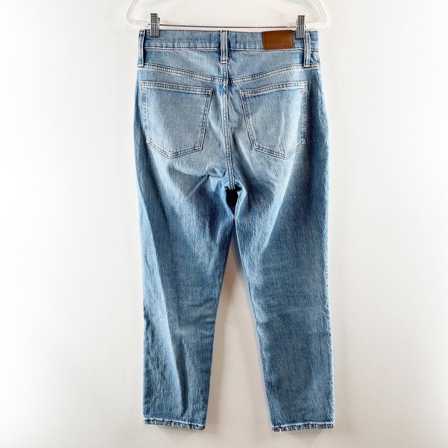 Madewell Perfect Vintage Cropped Jeans in Clymer Wash Blue 29 / 8