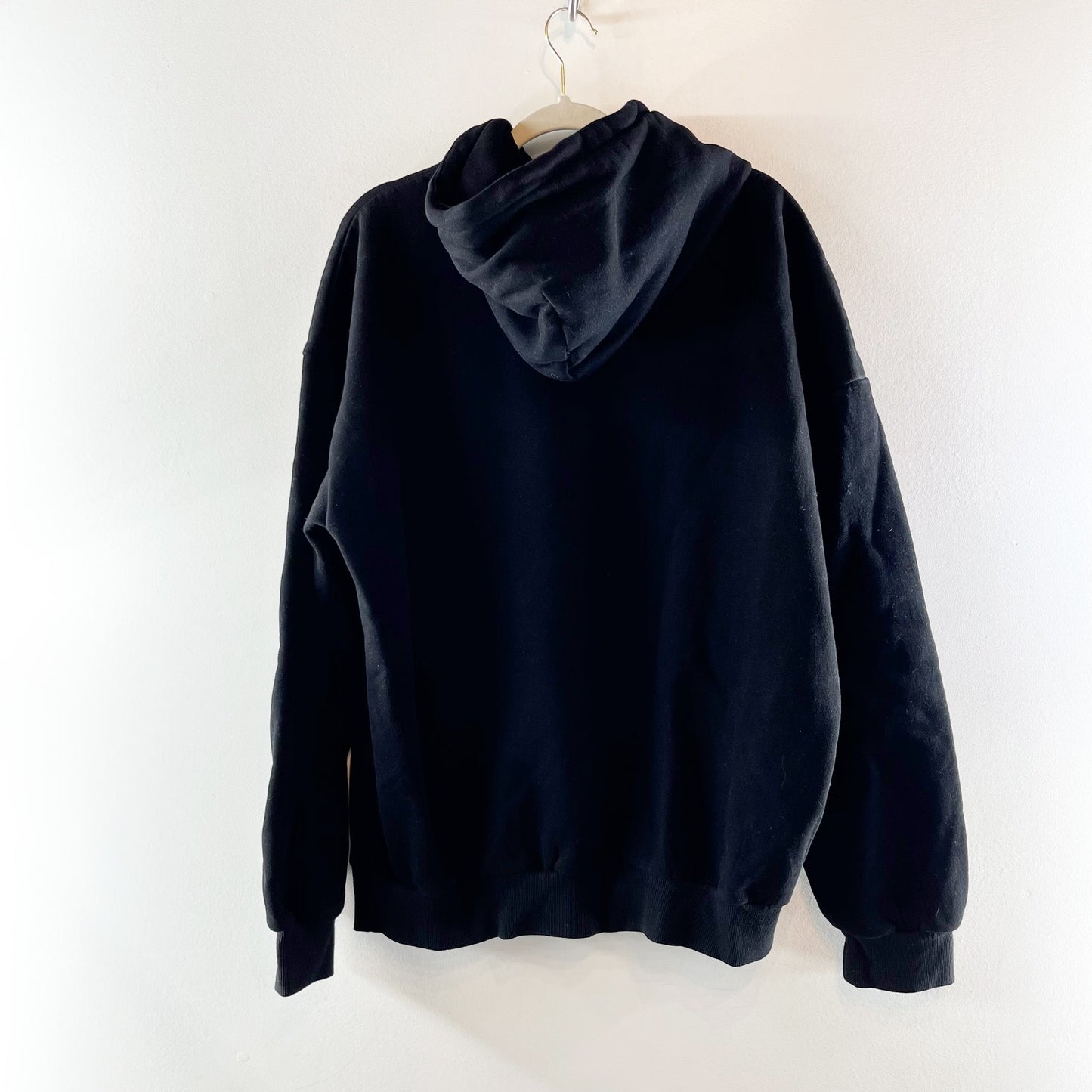 Comfrt Signature Fit Embroidered Logo Fleece Pullover Hoodie Sweatshirt Black 2X