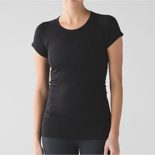 Lululemon Swiftly Tech Short Sleeve Crew Neck T-Shirt Black 8