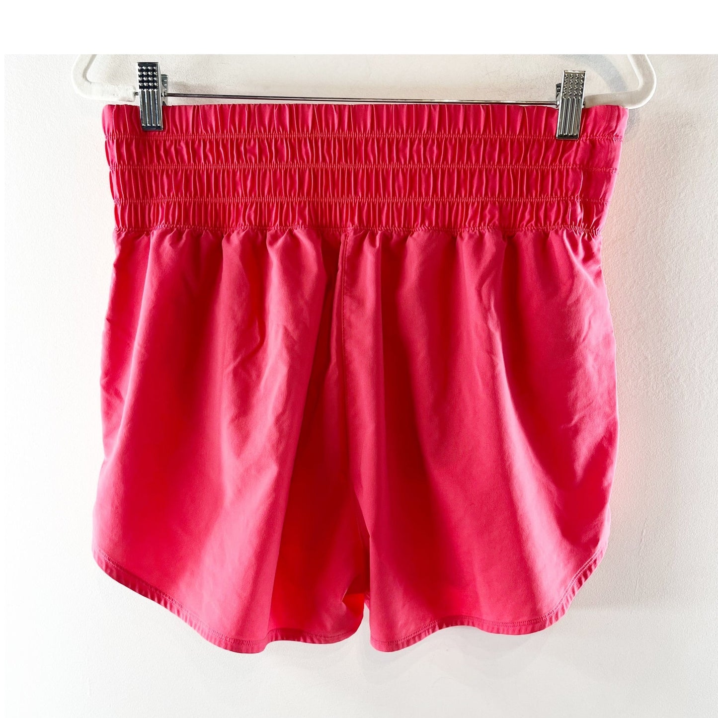 Nike One Training Running Lined Activewear Shorts Coral Pink Large