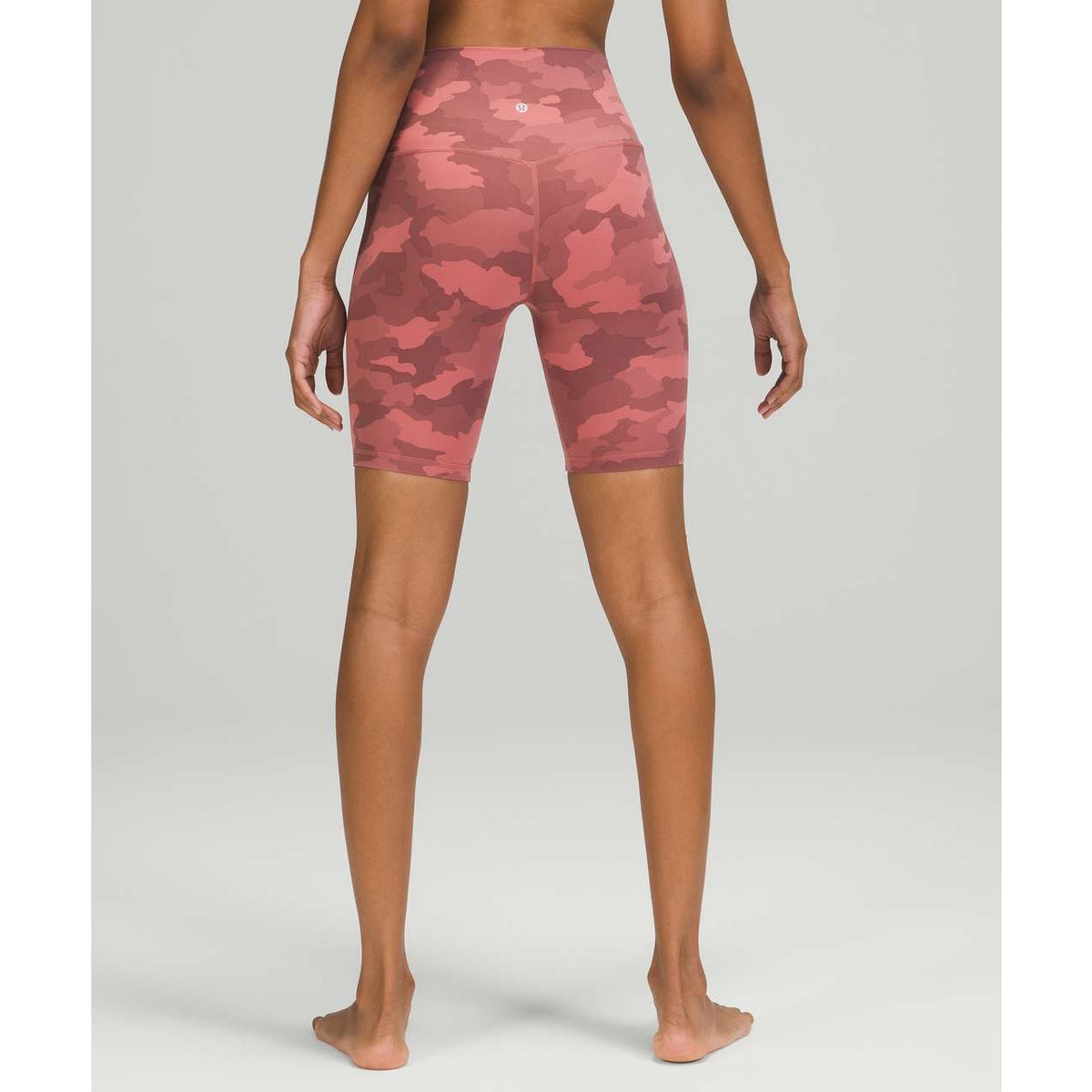 Lululemon Athletica Align Short 8" Heritage 365 Camo Brier Rose Pink Multi 6