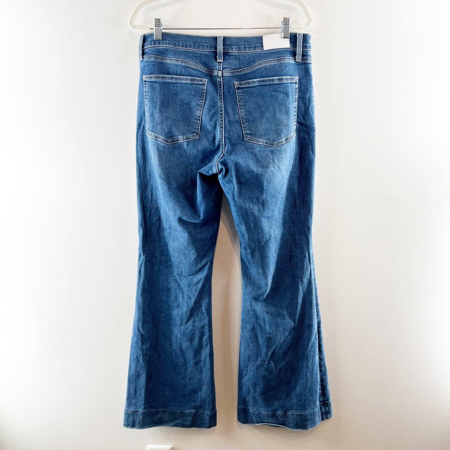 Pistola Mid Rise Kinsley Flare Leg Jeans Blue Avenue 32 / 14