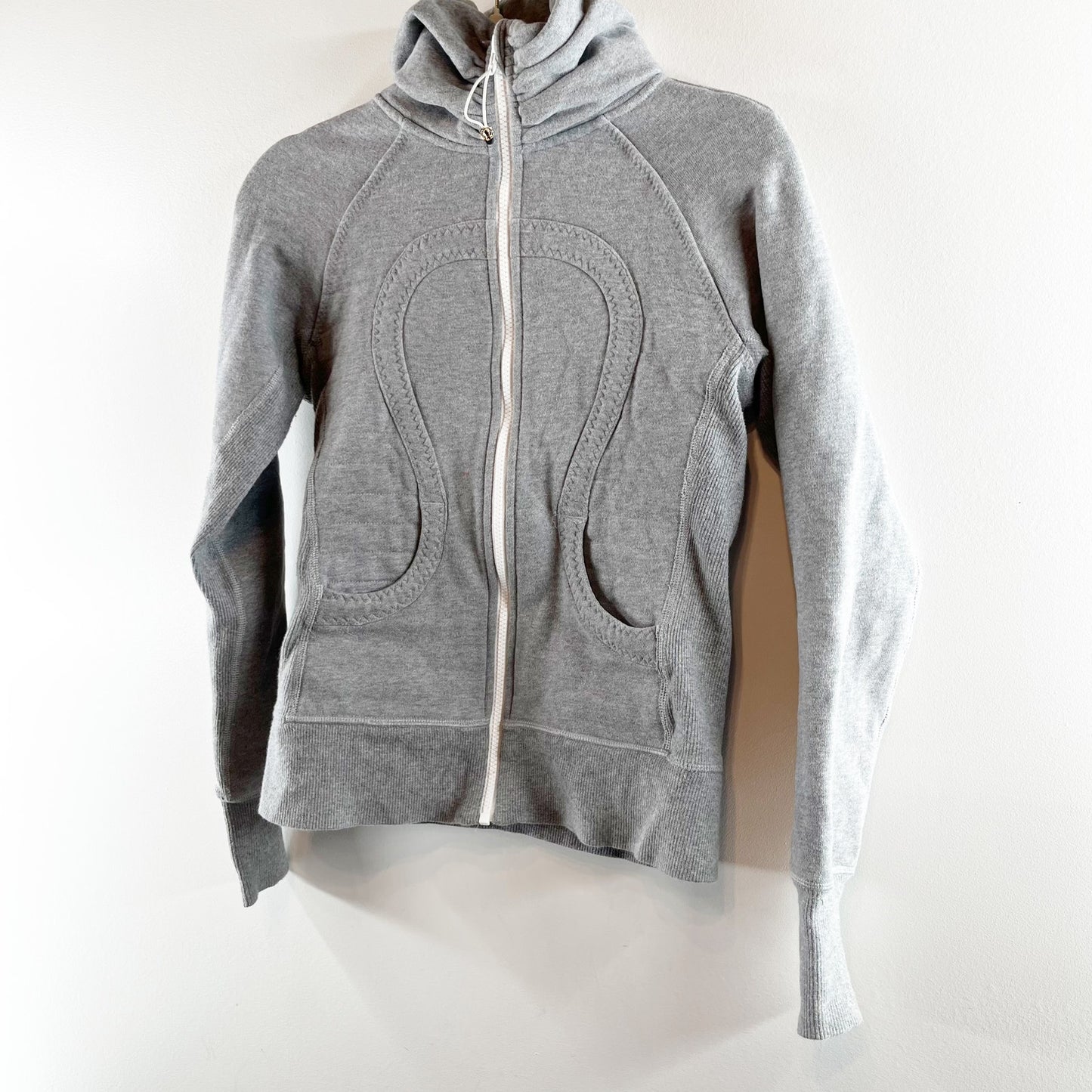 Lululemon Scuba Full-Zip Hoodie Heathered Core Ultra Grey 4