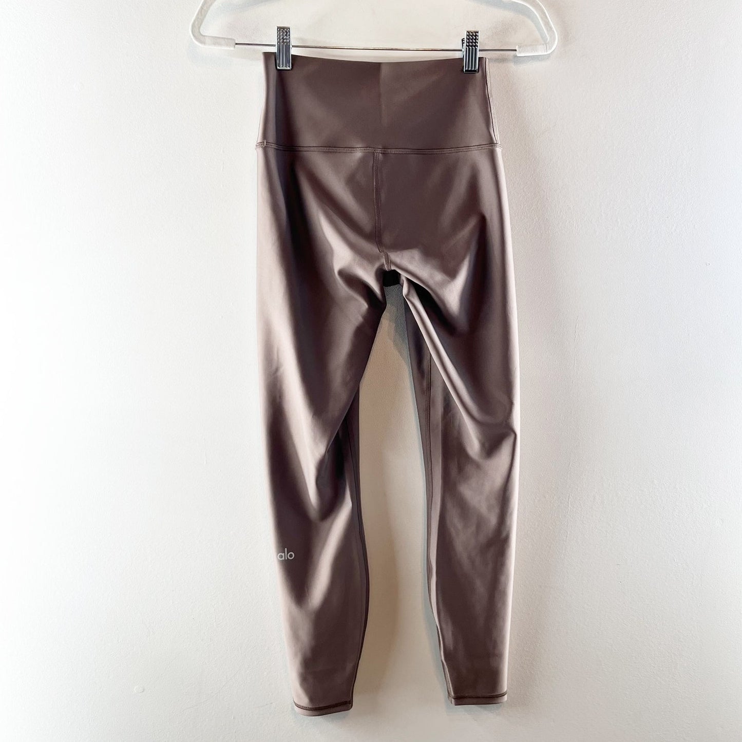 Alo 7/8 High-Waist Airlift Leggings Taupe Tan Small
