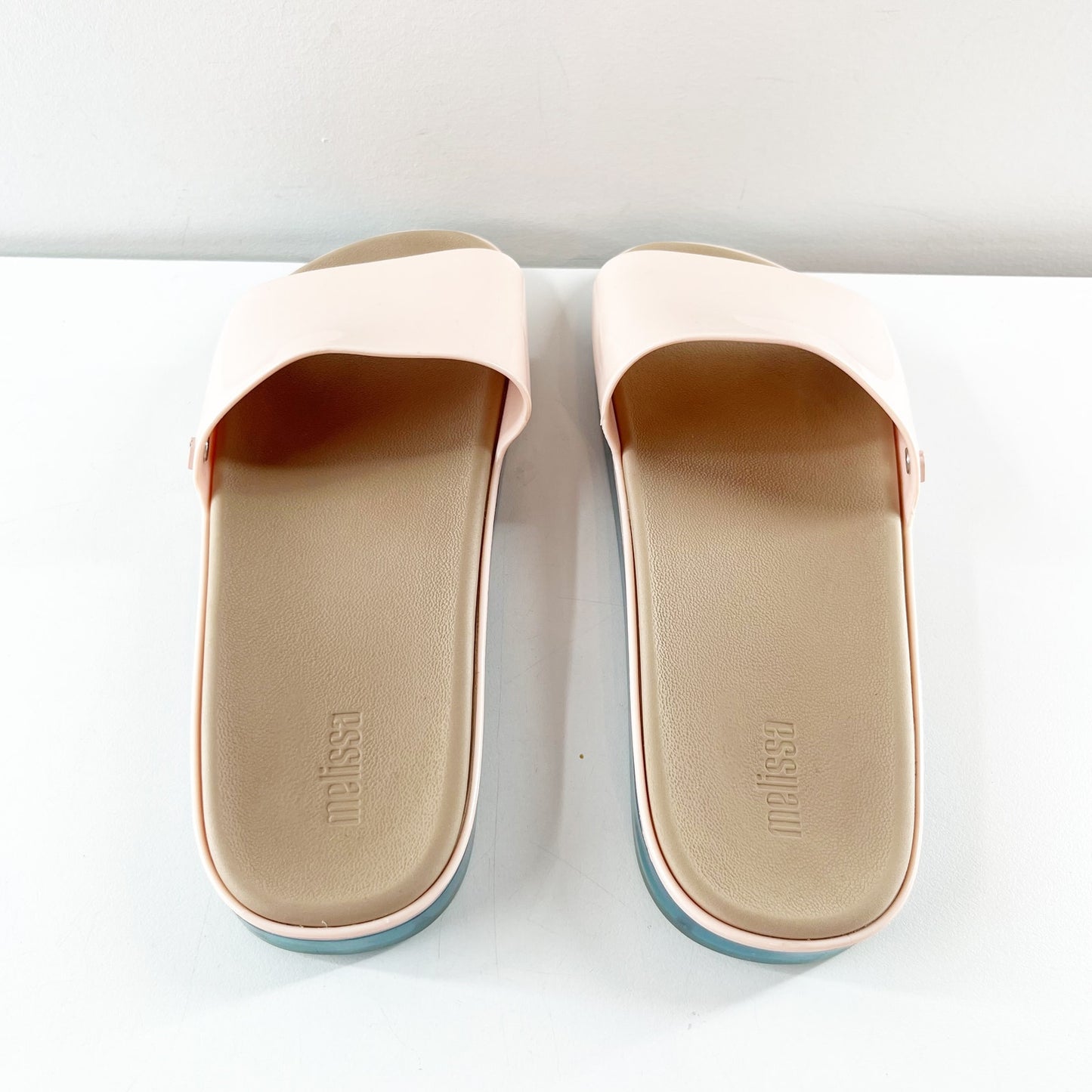 Melissa Beach Pool Slide Sandals in Pink 7