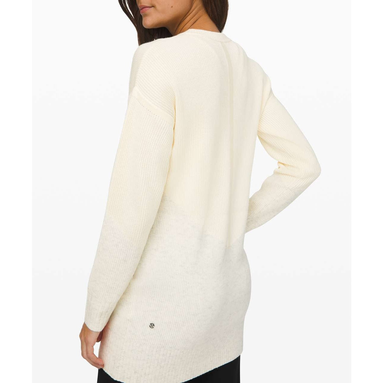 Lululemon Restful Intention Sweater Angel Wing Heathered Light Ivory Small