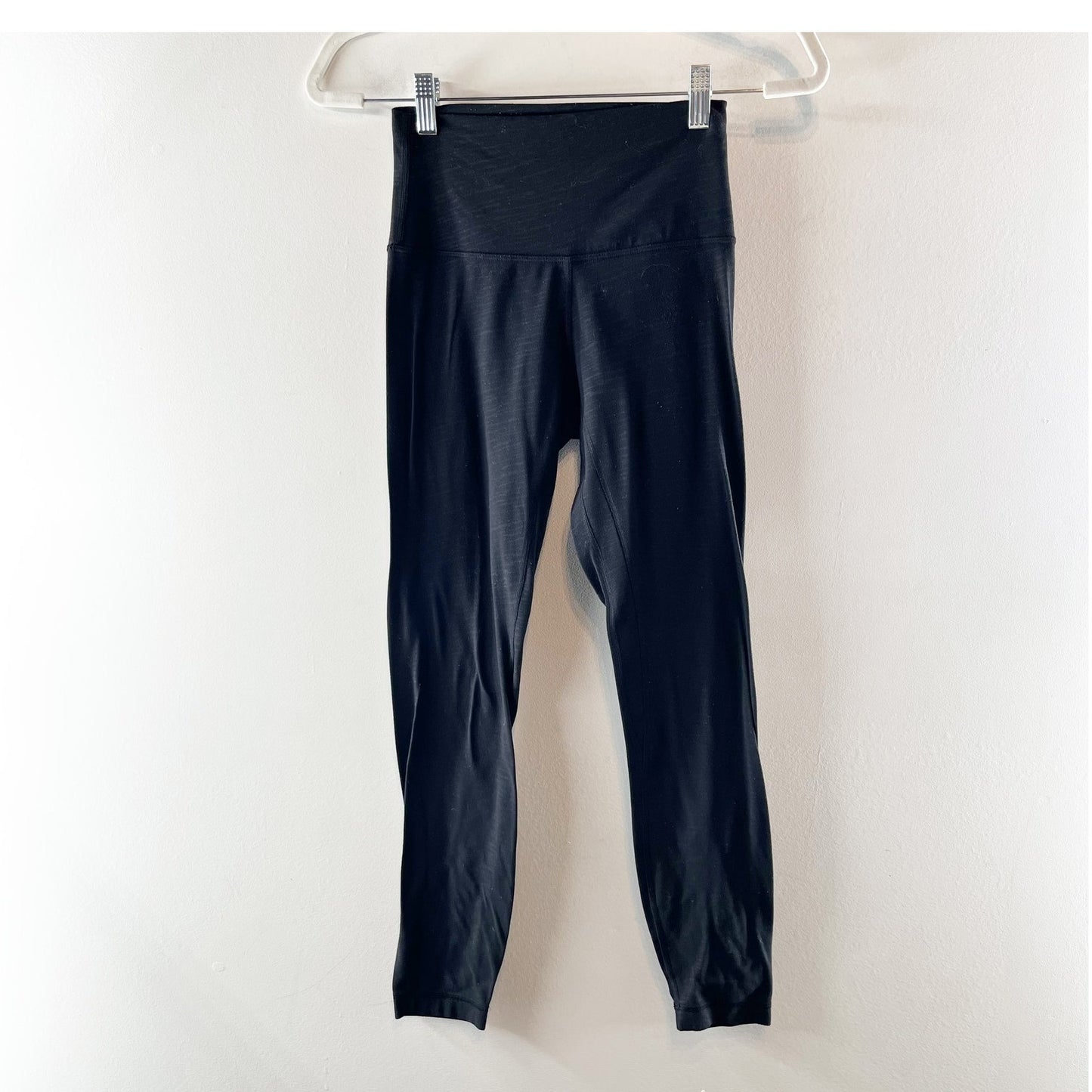 Lululemon Align Pant II Leggings 25" Stride Emboss Black 4