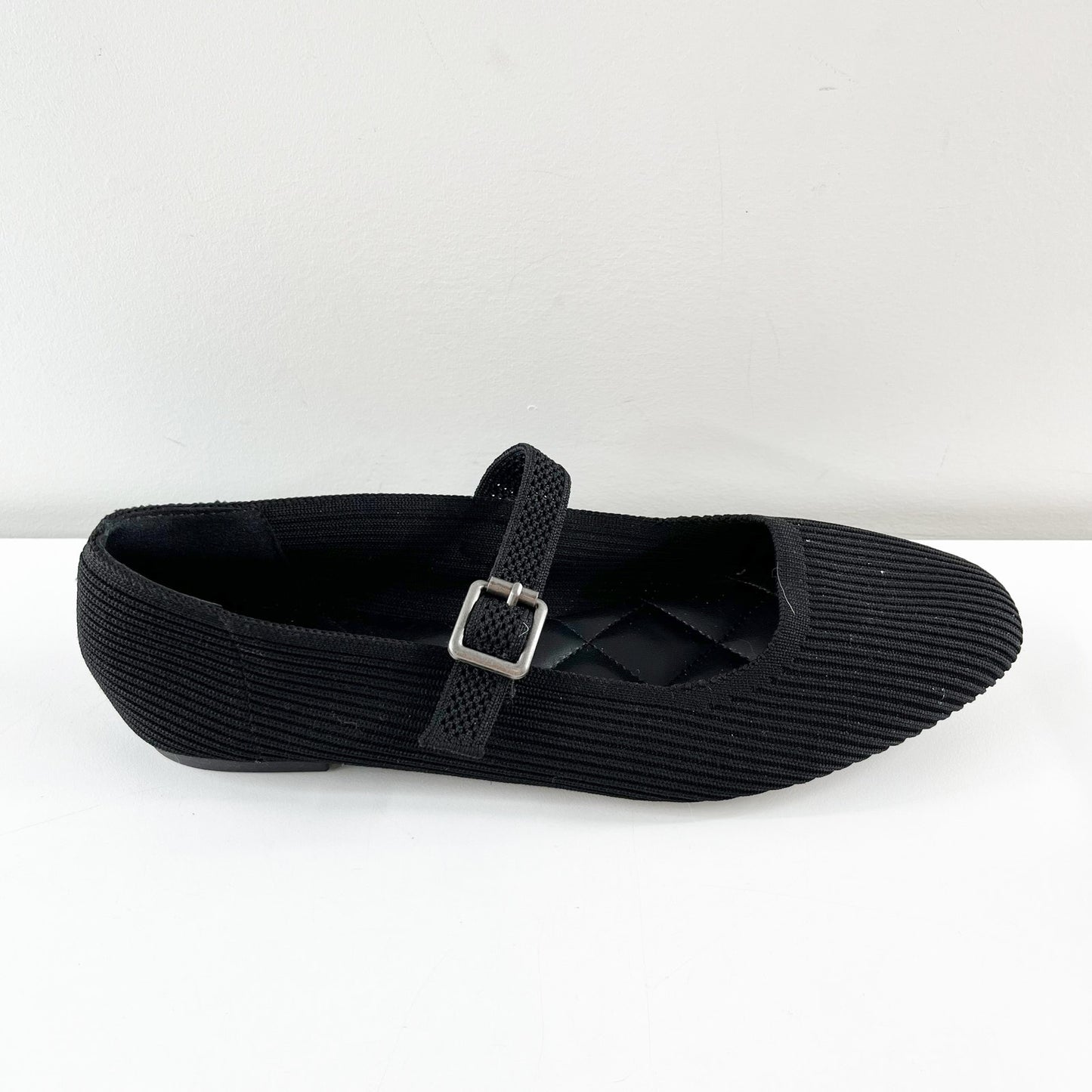 MIA Brita Mary Jane Square Toe Ballet Flats Black 8.5