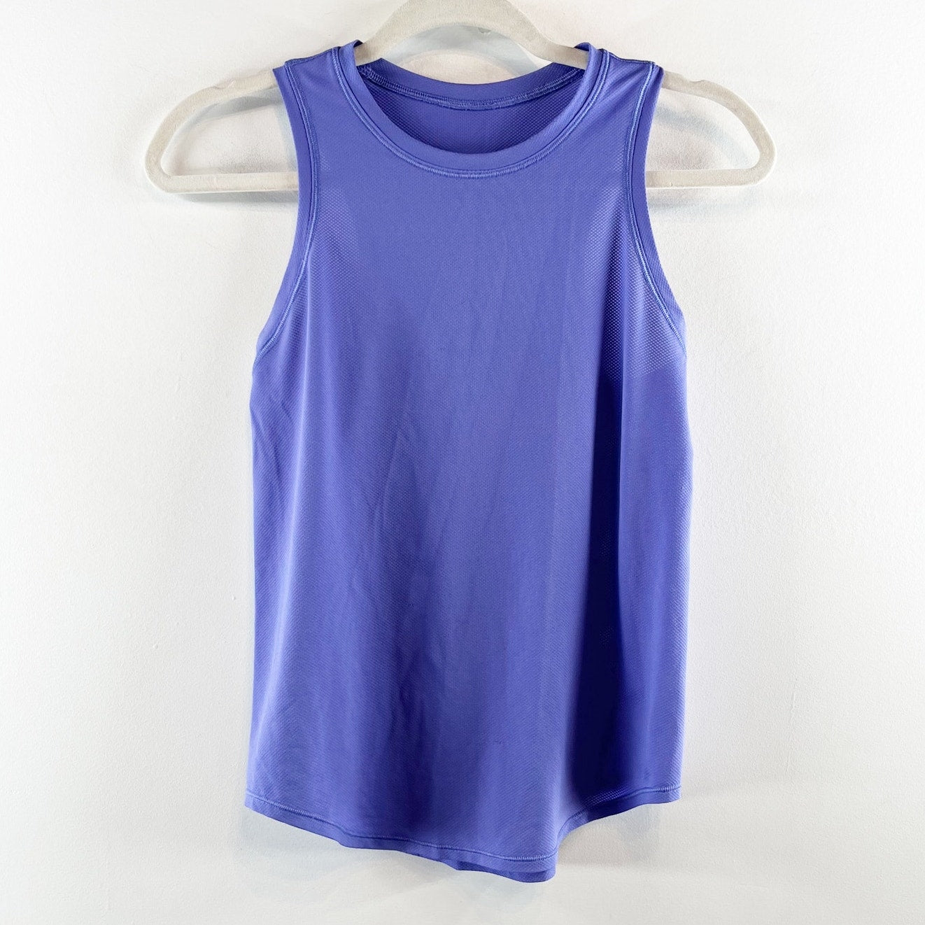 Lululemon Athletica High-Neck Running Training Tank Top Charged Indigo Small