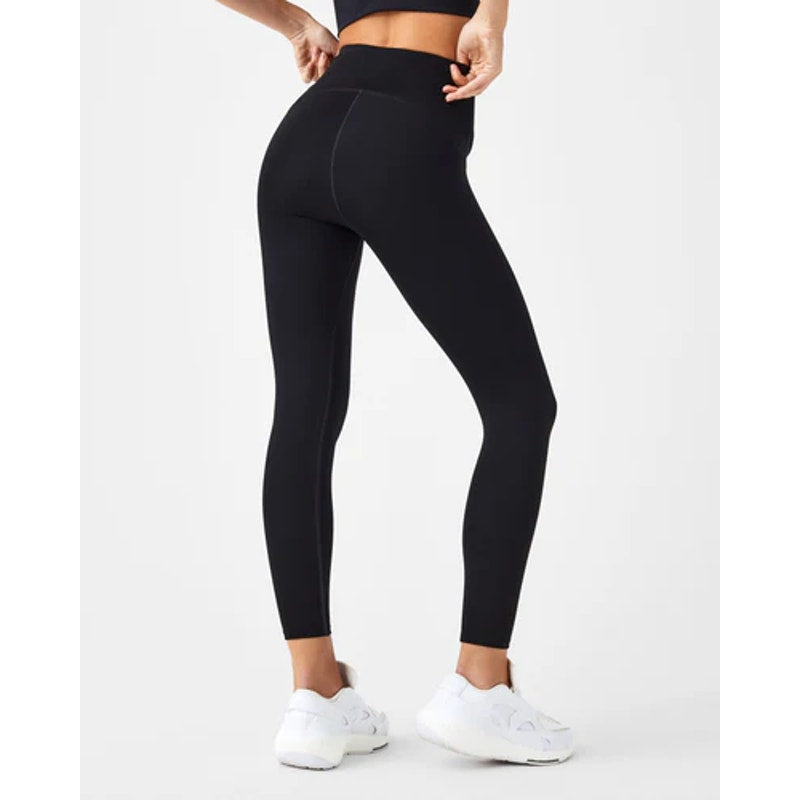 SPANXshape Booty Boost High Waisted 7/8 Leggings Very Black Medium