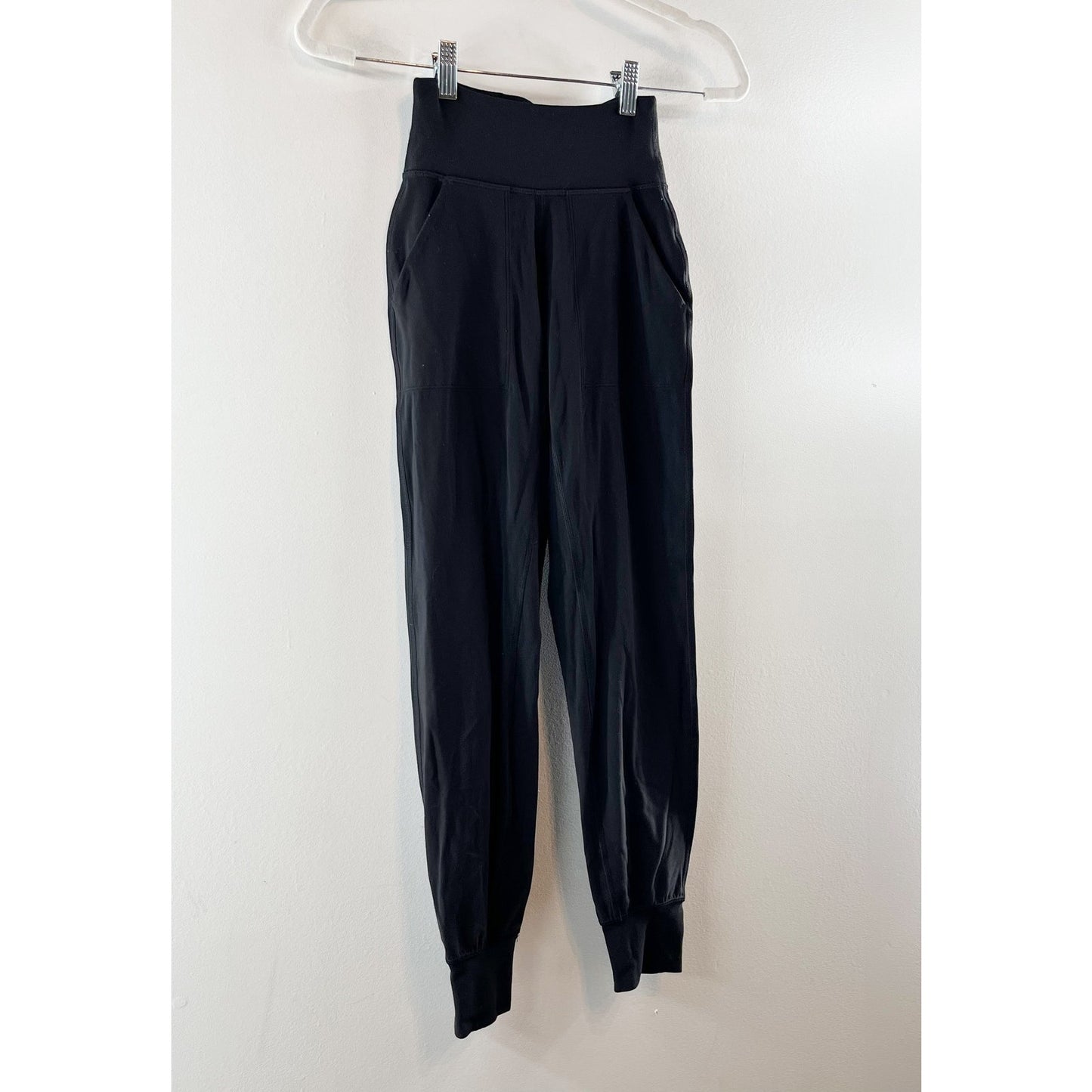 Lululemon Align Pull On High Waisted Jogger Pants 28" Black 0