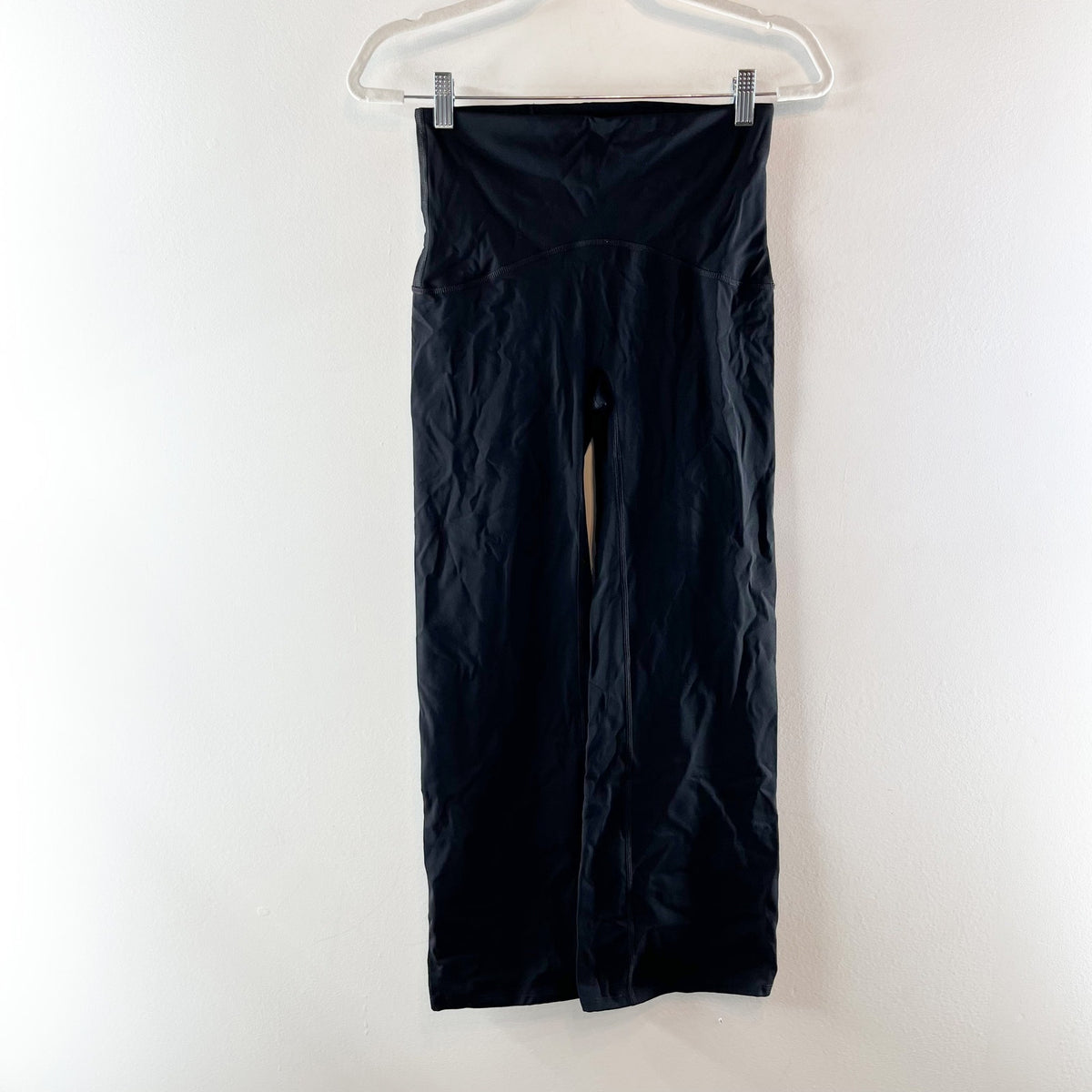 Spanx Booty Boost High Rise Flare Pants Leggings Black Medium