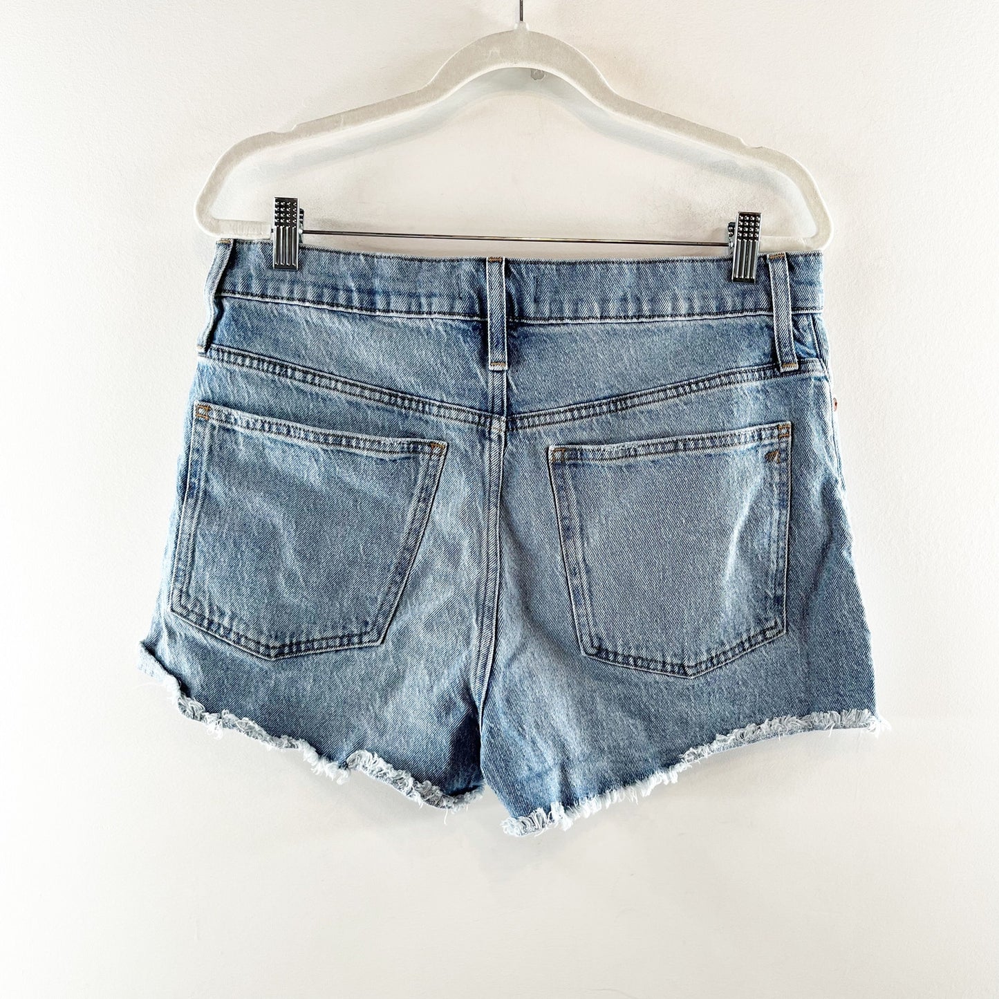 Madewell Tencel Denim High Waisted The Perfect Jean Short Balsam Wash 31