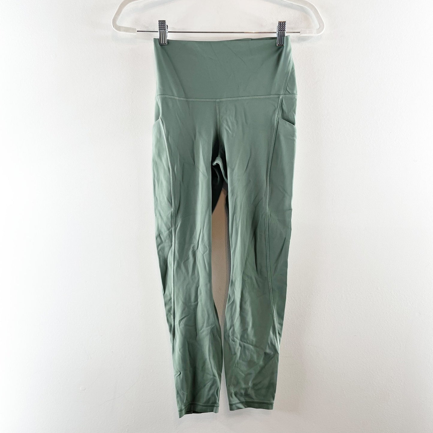 Lululemon Align High Rise Pant Leggings with Pockets 25" Tidewater Teal Green 6