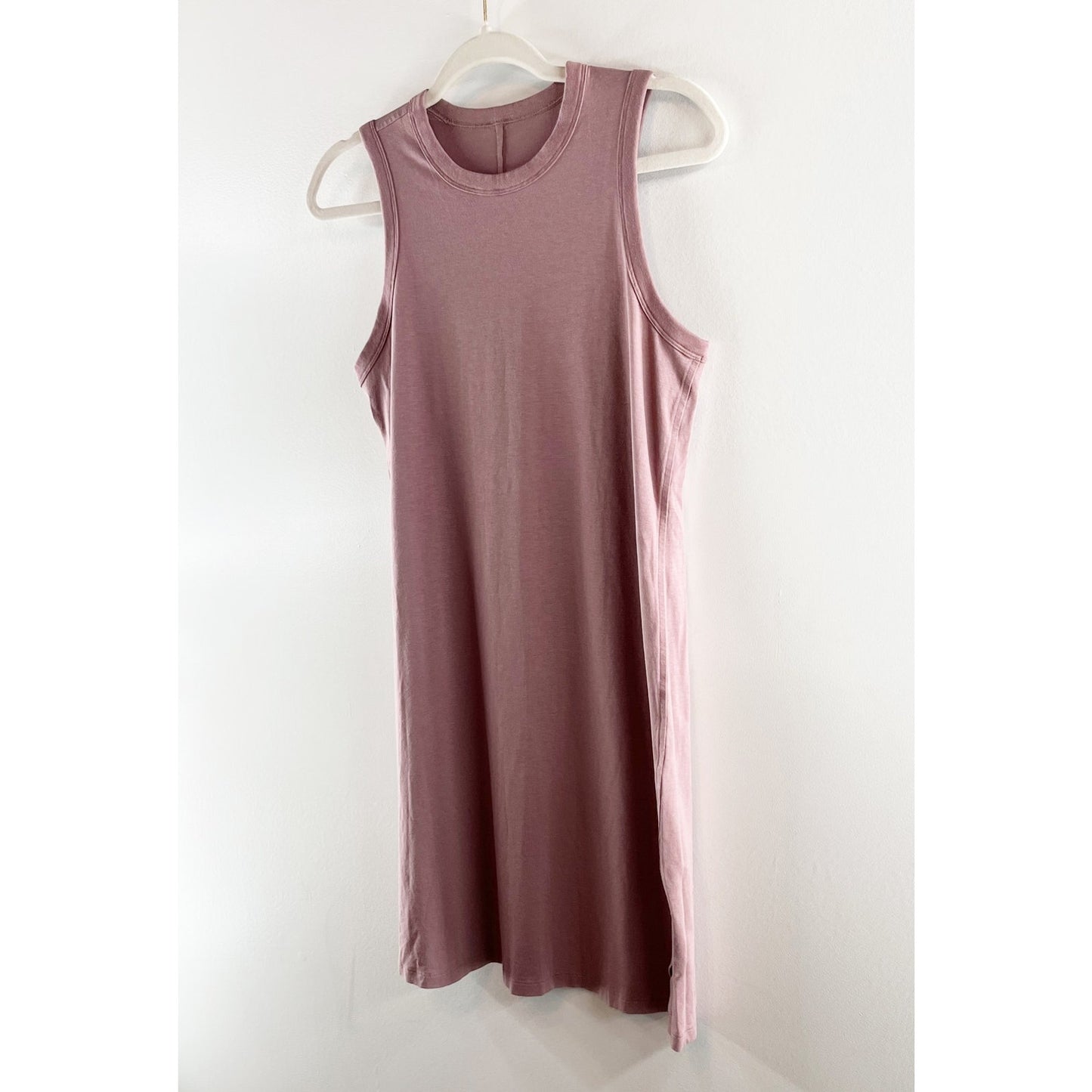 Lululemon Classic-Fit Cotton-Blend Dress Twilight Rose Pink Small