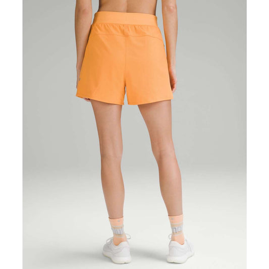 Lululemon License to Train High-Rise Short 4" Mango Dream Orange 10
