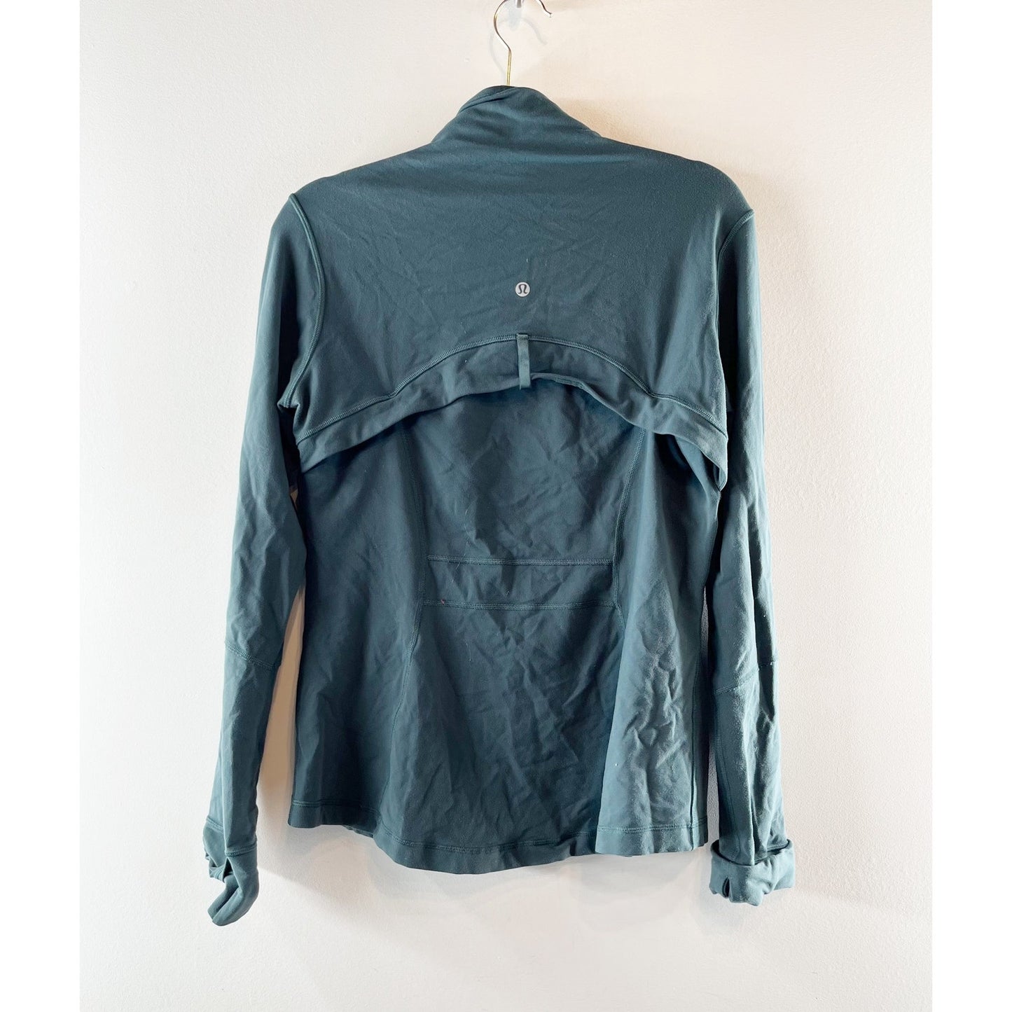 Lululemon Athletica Long Sleeve Full Zip Define Jacket Nocturnal Teal Green 12