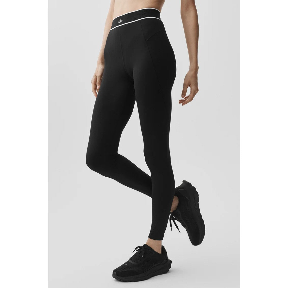 ALO Softsculpt High-Waist Amp It Up Leggings Black Small