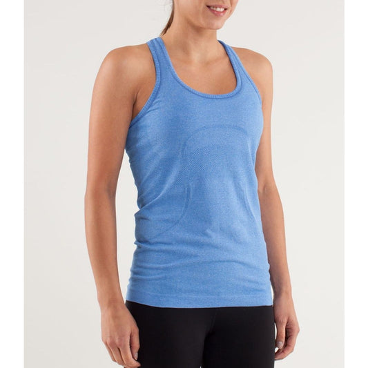 Lululemon Run: Swiftly Tech Racerback Tank Top Porcelaine Blue