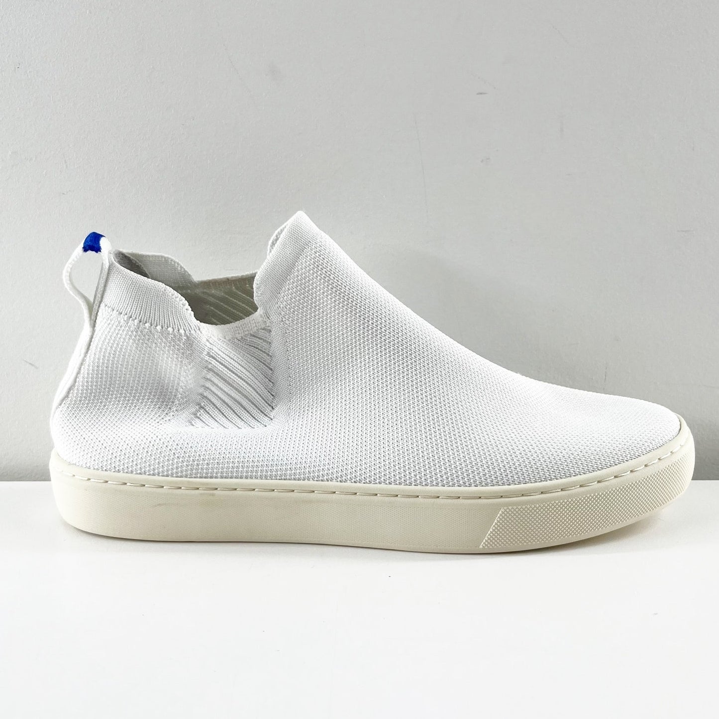 Rothy's Chelsea High Top Sneaker Boots Bright White 8.5