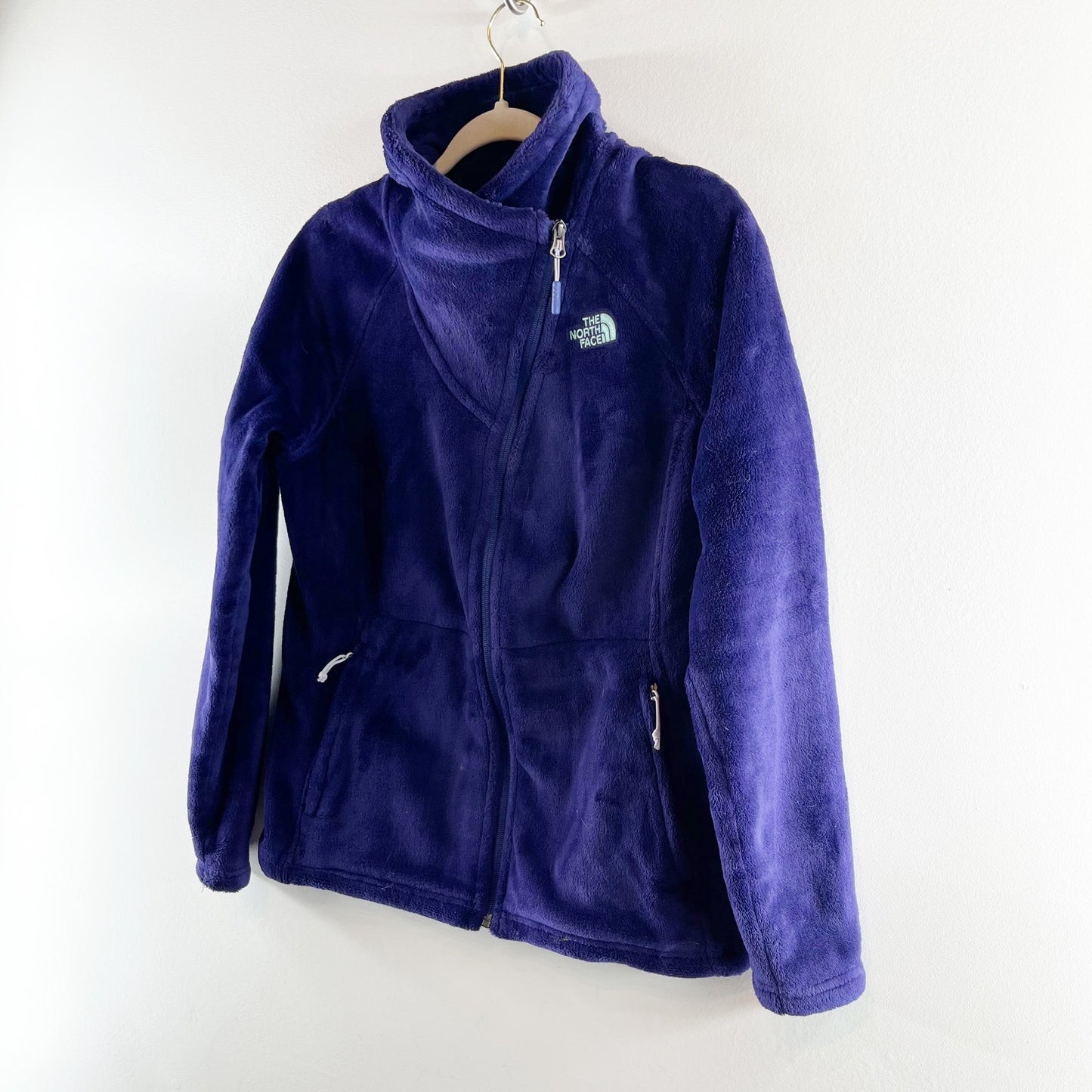 The North Face Osito Full Zip Fleece Jacket Purple Medium