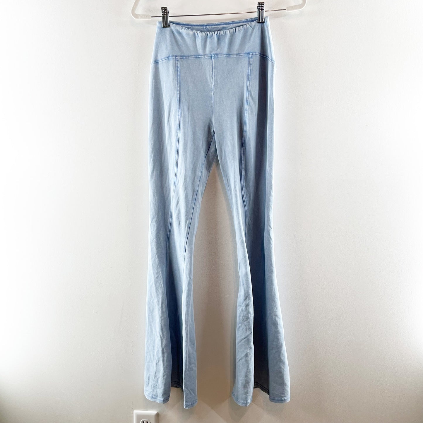 Urban Outfitters Aria Out From Under Flared Leggings Blue Small