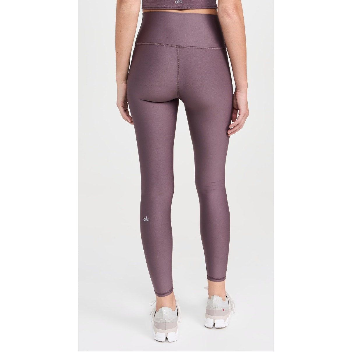 Alo 7/8 Airlift High Waist Leggings Raisinette Purple Small