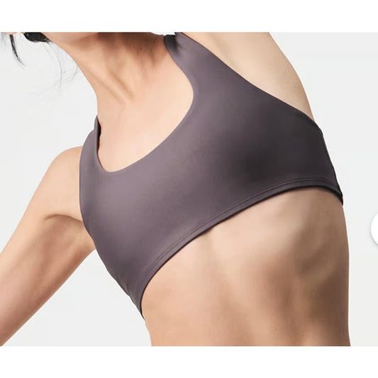 Alo Airlift Advantage Racerback Sports Bra Raisinette Purple Small