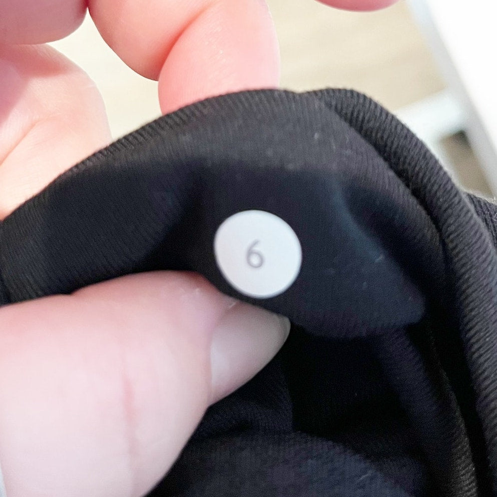 Lululemon Pure Balance Full Zip Hooded Jacket Black Gray 6