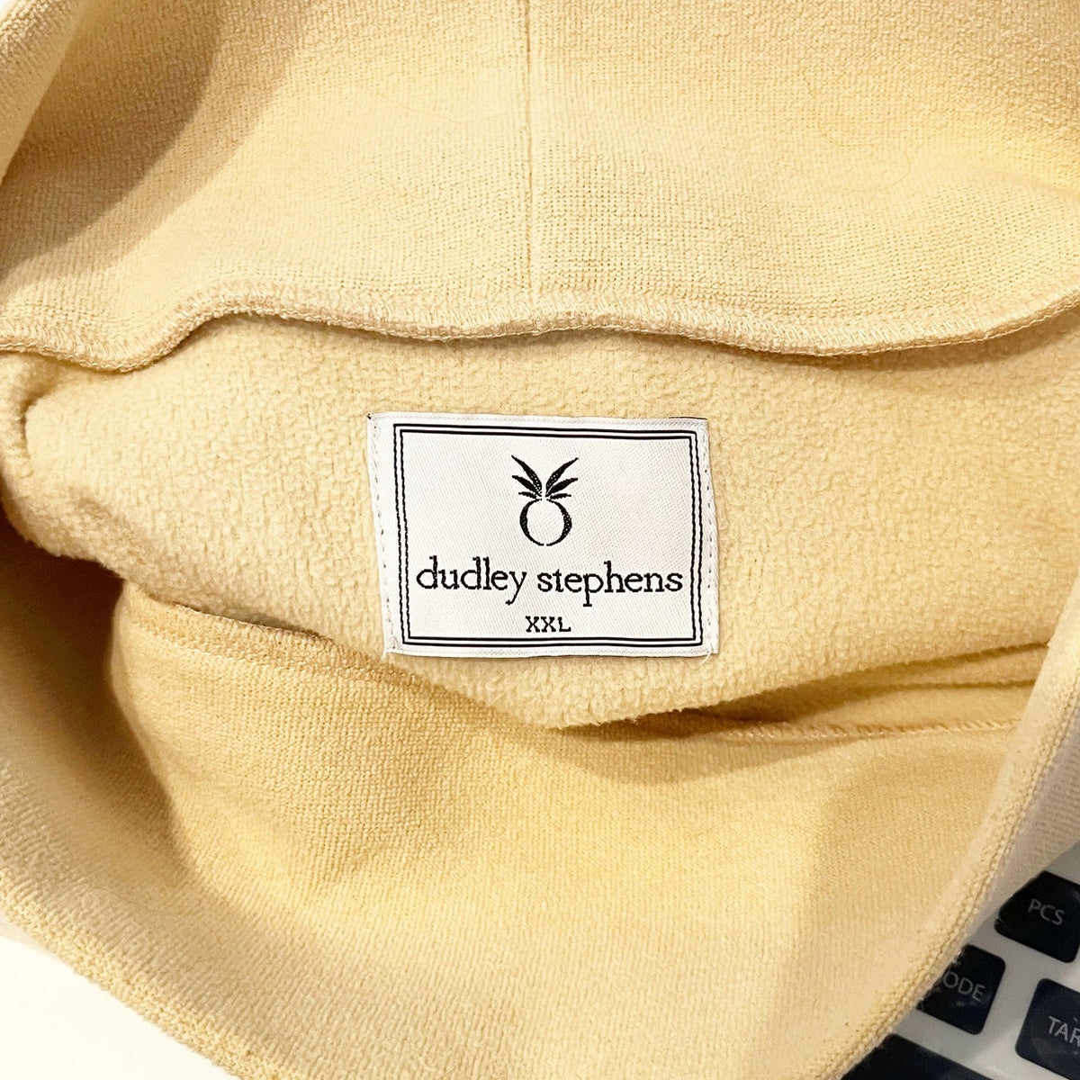 Dudley Stephens Park Slope Long Sleeve Funnel Neck Pullover Sweater Beige XXL
