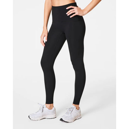 SPANXshape Booty Boost High Waisted 7/8 Leggings Very Black Medium