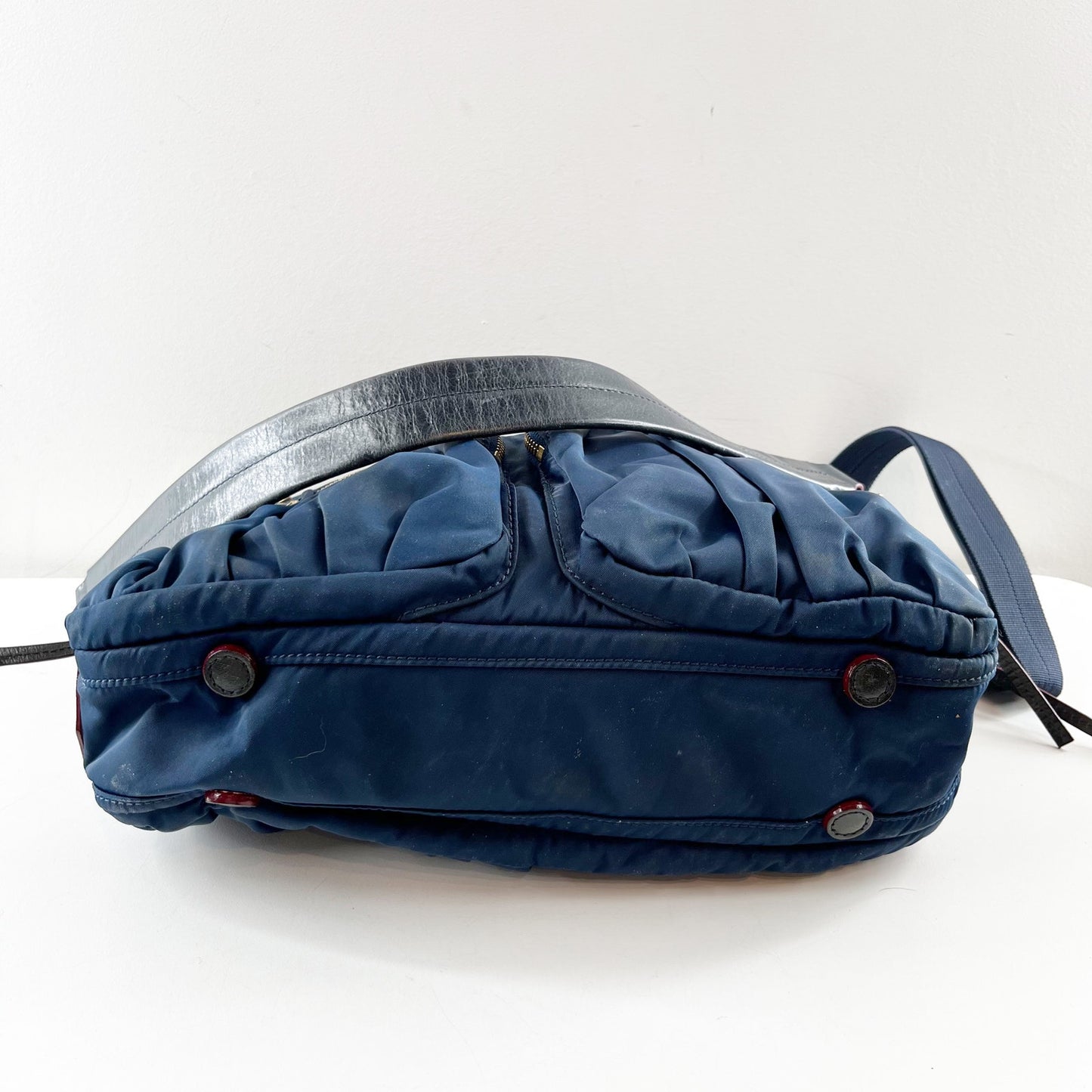 MZ Wallace Paige Mini Crossbody Bag Blue Dawn Bedford