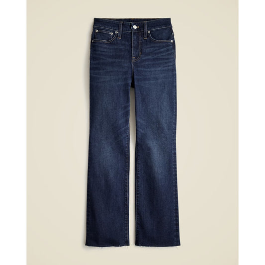 J. Crew High Rise Curvy Kick Out Jeans Dark Wash Blue 30