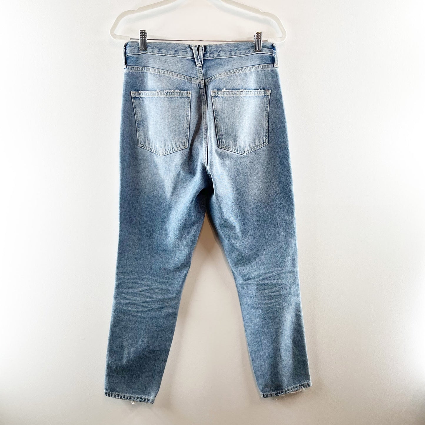 Free People We The Free High Rise Tapered Mom Jeans Blue 28 / 6