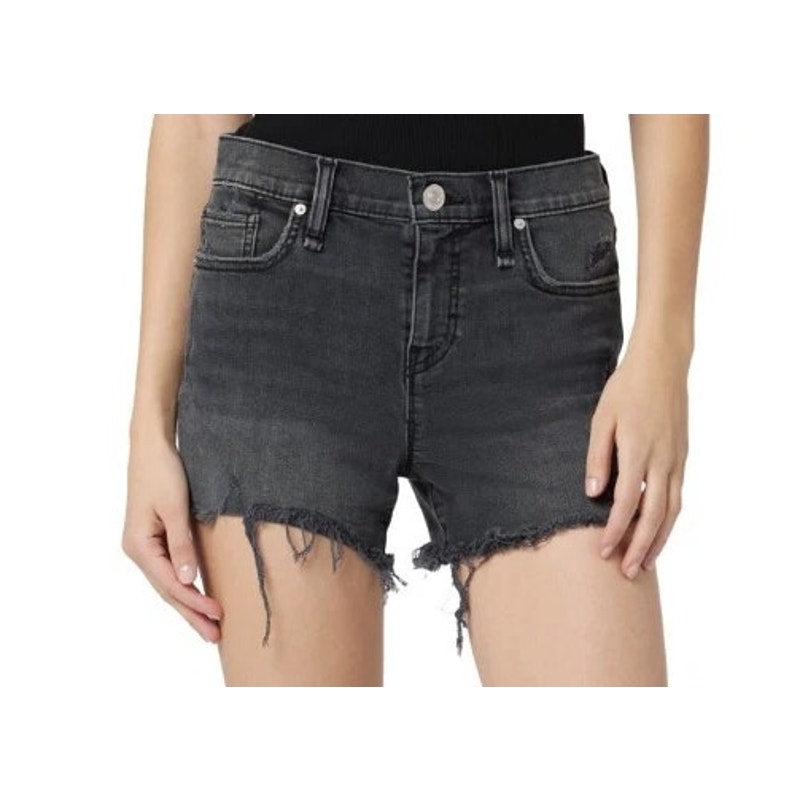 HUDSON Los Angeles Gemma Mid Rise Denim Jean Shorts Lady Luck 27