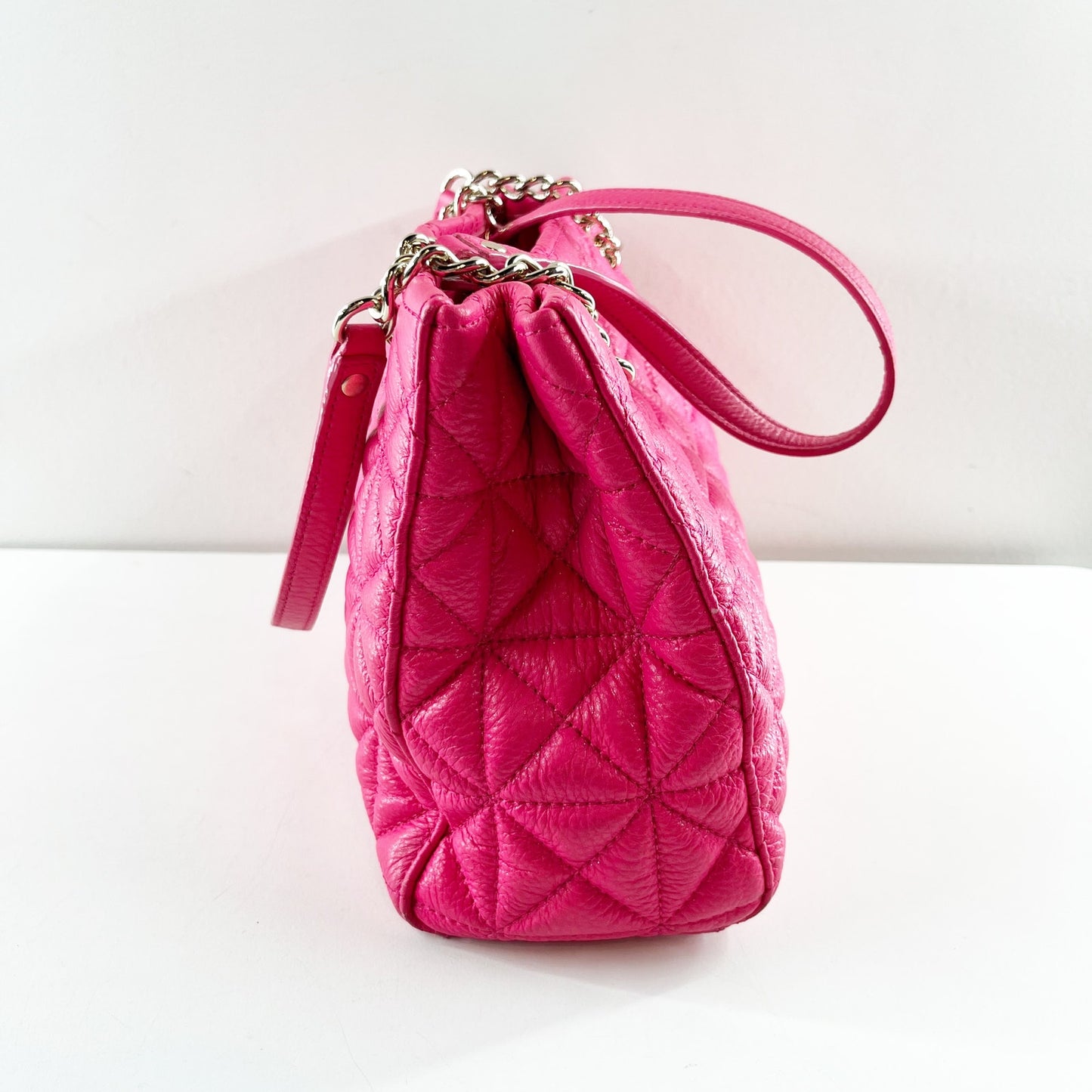 Kate Spade Sedgewick Place Phoebe Chain Strap Quilted Bag Purse Pink