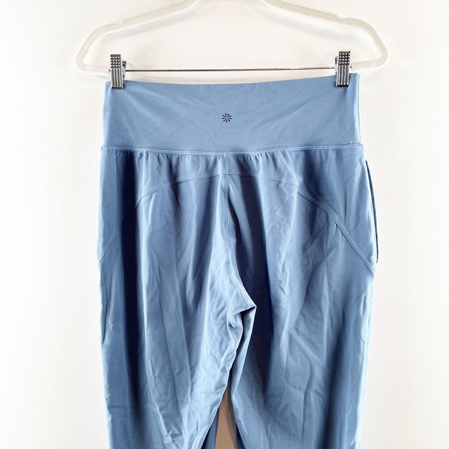 Athleta Salutation Pull On High Waisted Jogger Pants Blue Star Medium