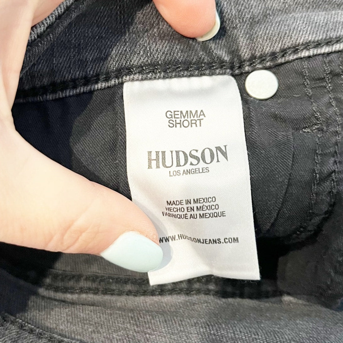 HUDSON Los Angeles Gemma Mid Rise Denim Jean Shorts Lady Luck 27