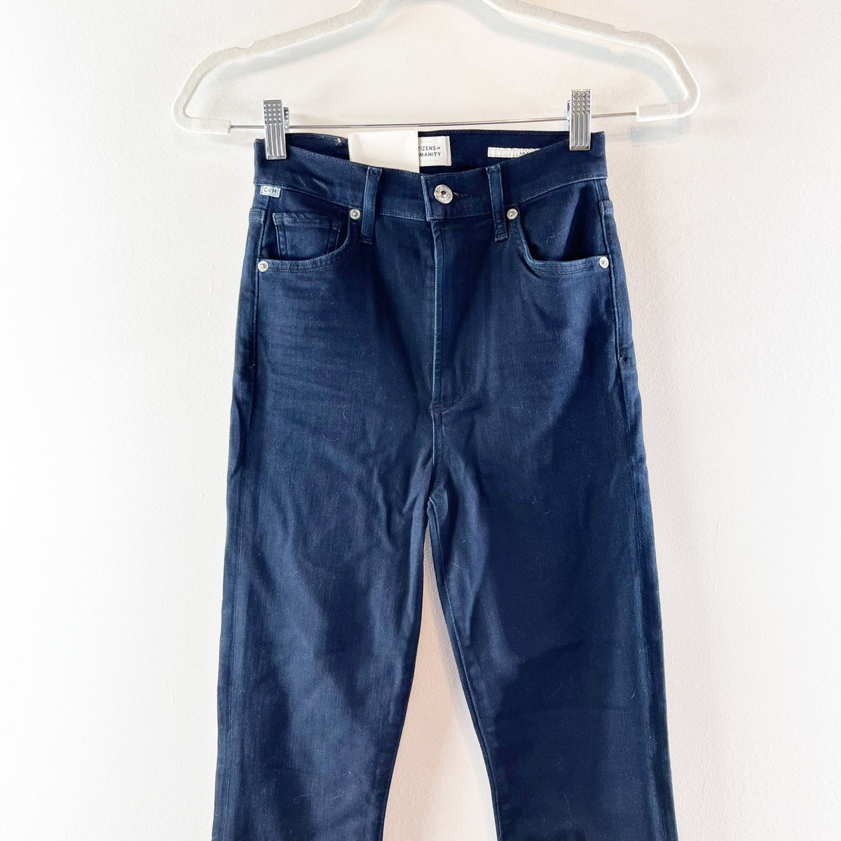 Citizens of Humanity Lilah High Rise Bootcut Jeans Dark Wash Blue 24