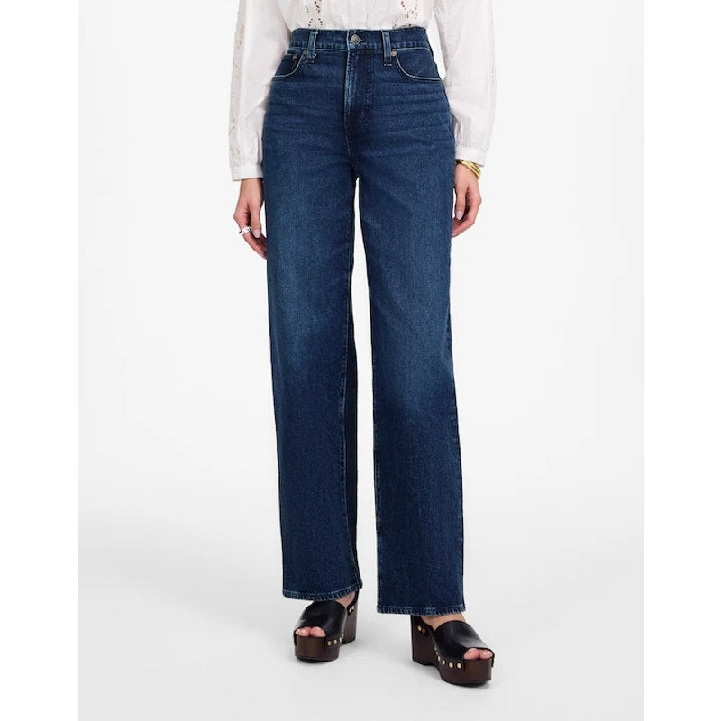 Madewell The Perfect Vintage High Rise Wide Leg Jeans Blue 28 / 6