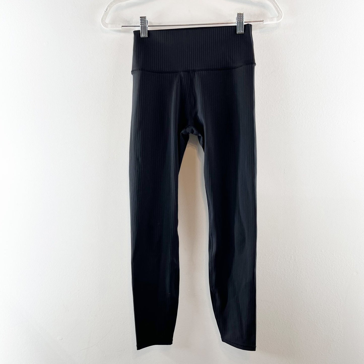 Vuori Inversion Rib High Rise Leggings Black Small