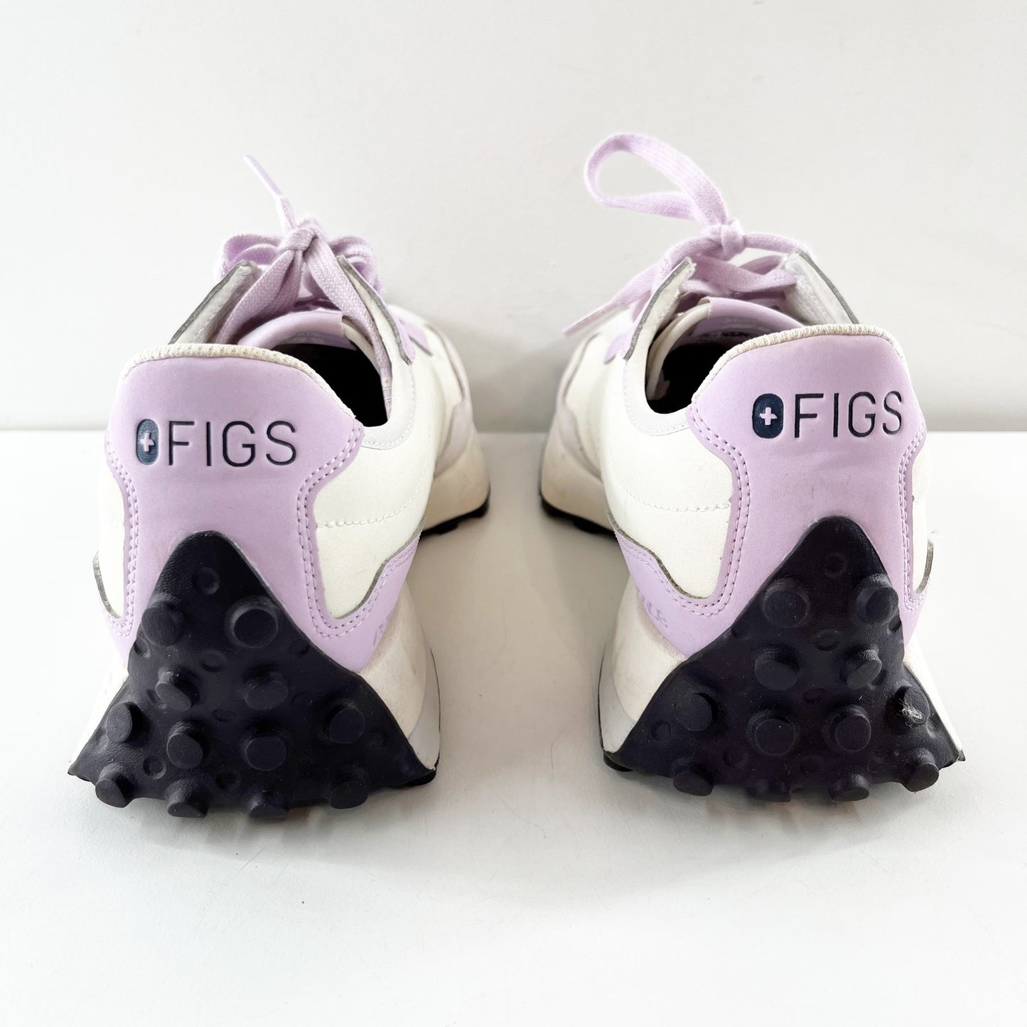 New Balance x FIGS 327 Sneakers Shoes White Lavender Haze Purple 10