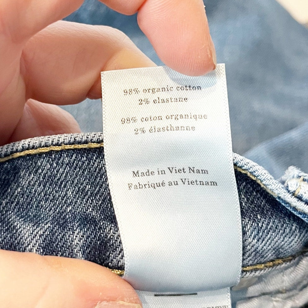 Everlane The Way High Straight Leg Jeans Blue 32 / 14